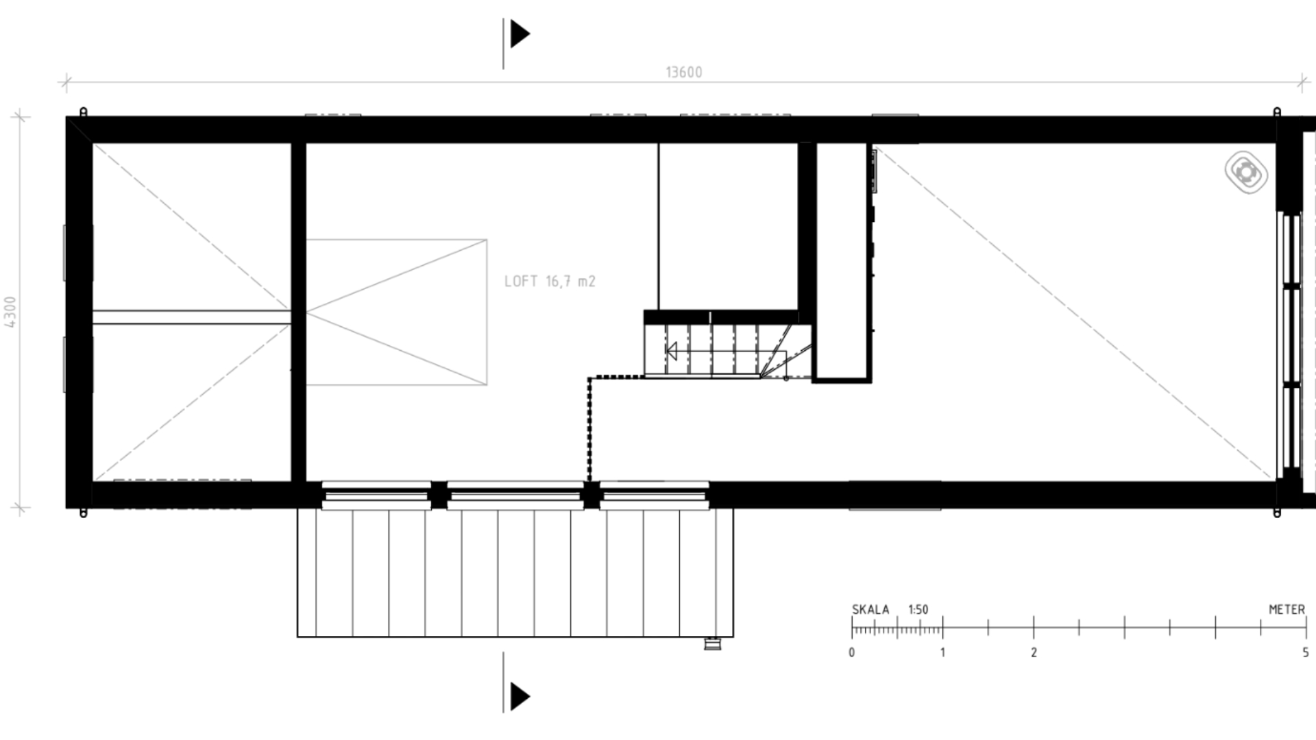 Planlösningsförslag #2 på Storklinten 58