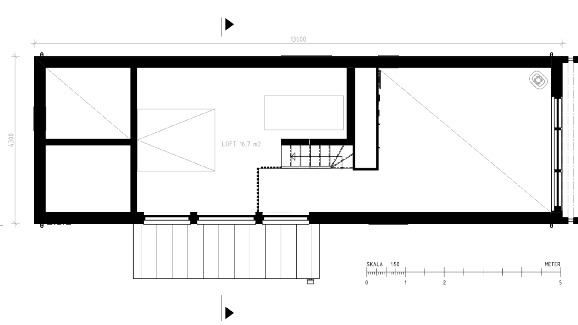Planlösningsförslag #3 på Storklinten 58