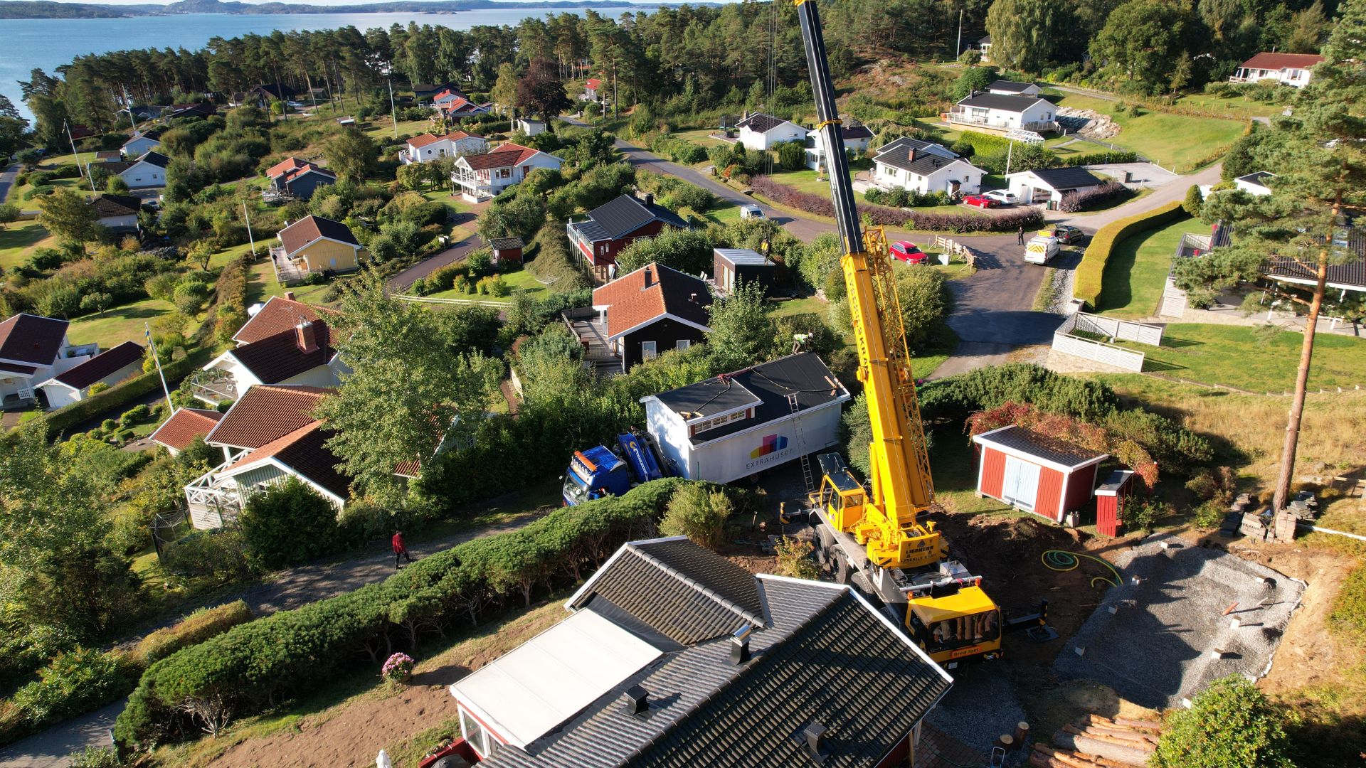 Leverans av attefallshus