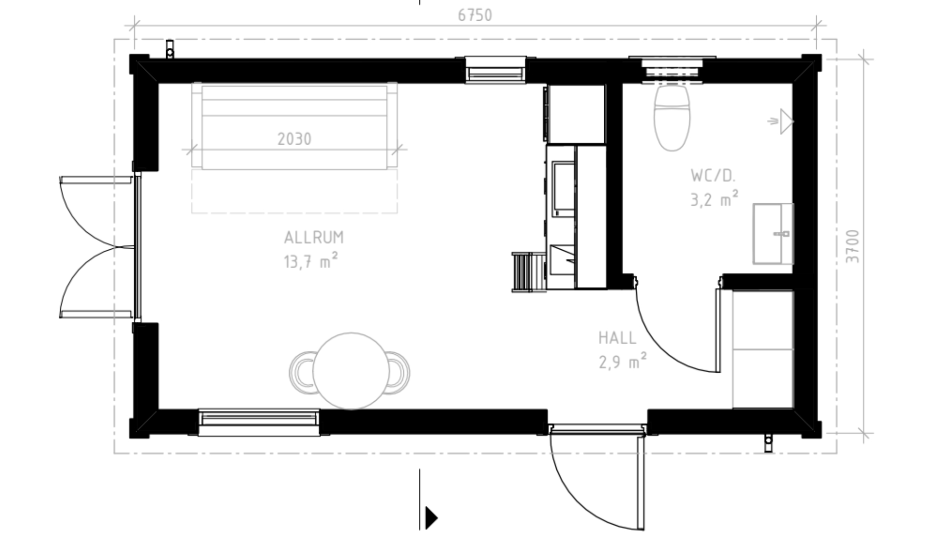 Planlösning unik #449